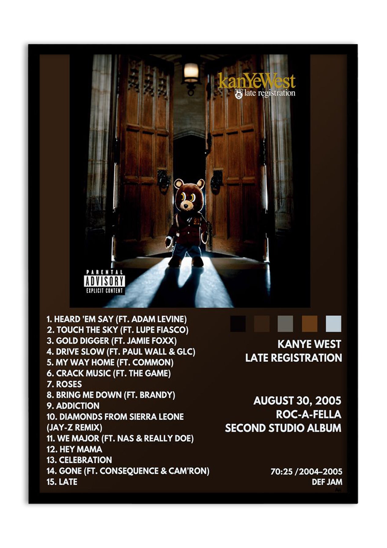 KANYE WEST LATE REGISTRATION