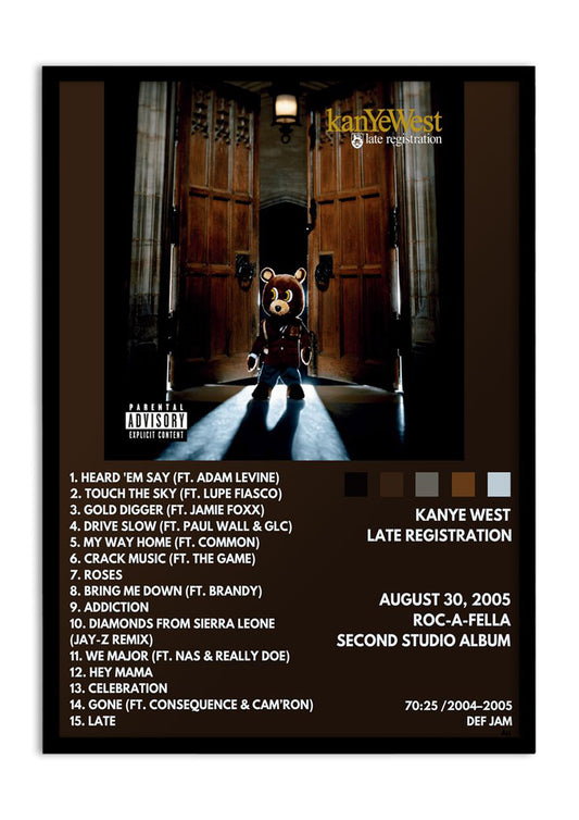 KANYE WEST LATE REGISTRATION